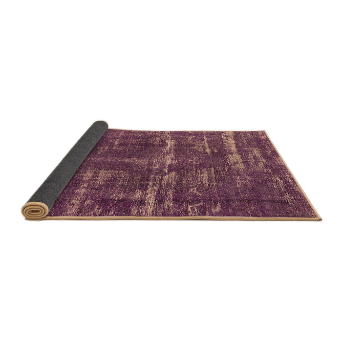 Sideview of Oriental Brown Industrial Rug, urb3069brn