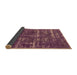 Sideview of Oriental Brown Industrial Rug, urb3069brn