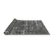 Sideview of Oriental Gray Industrial Rug, urb3069gry