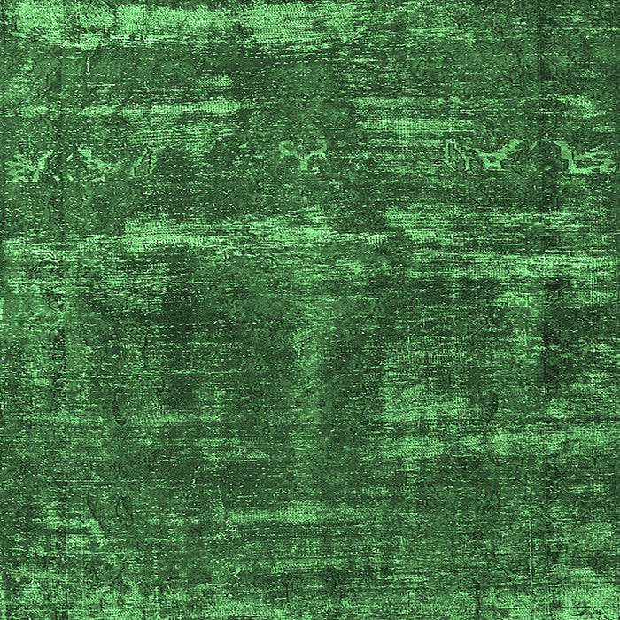 Machine Washable Oriental Emerald Green Industrial Area Rugs, wshurb3069emgrn