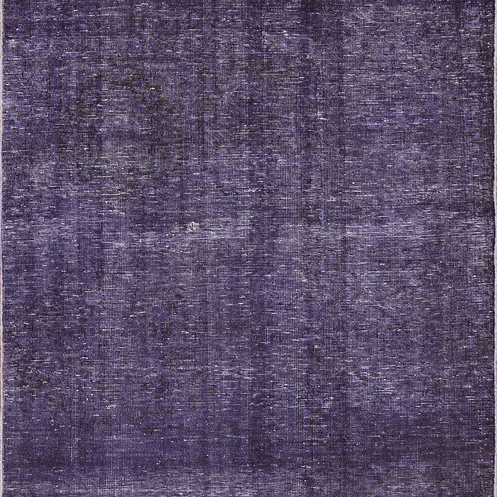 Machine Washable Industrial Modern Purple Rug, wshurb3070