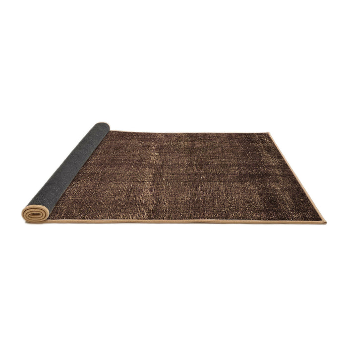 Sideview of Oriental Brown Industrial Rug, urb3070brn