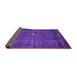 Sideview of Oriental Purple Industrial Rug, urb3070pur