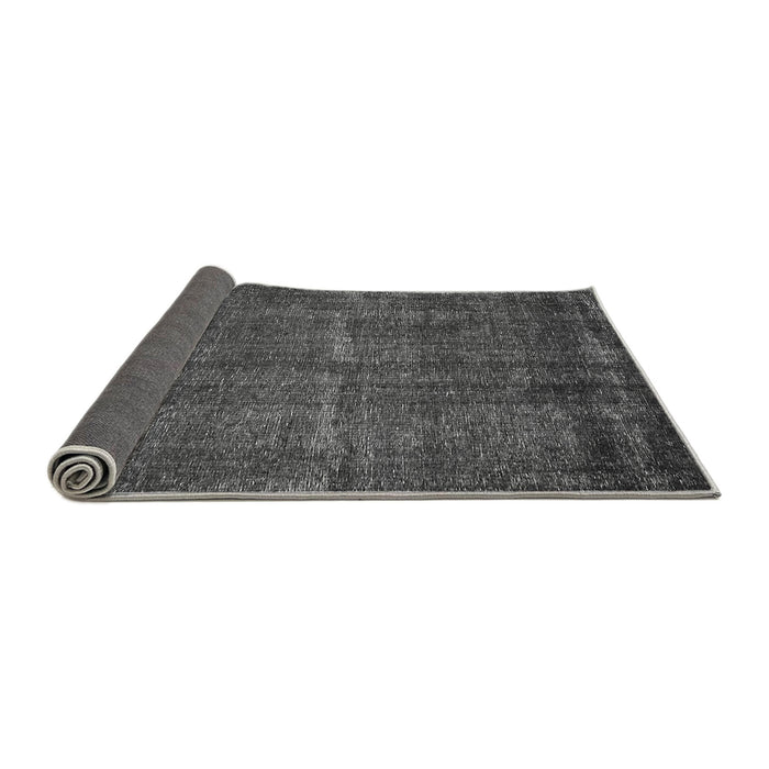 Sideview of Oriental Gray Industrial Rug, urb3070gry