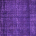 Square Oriental Purple Industrial Rug, urb3070pur