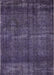 Mid-Century Modern Purple Oriental Rug, urb3070