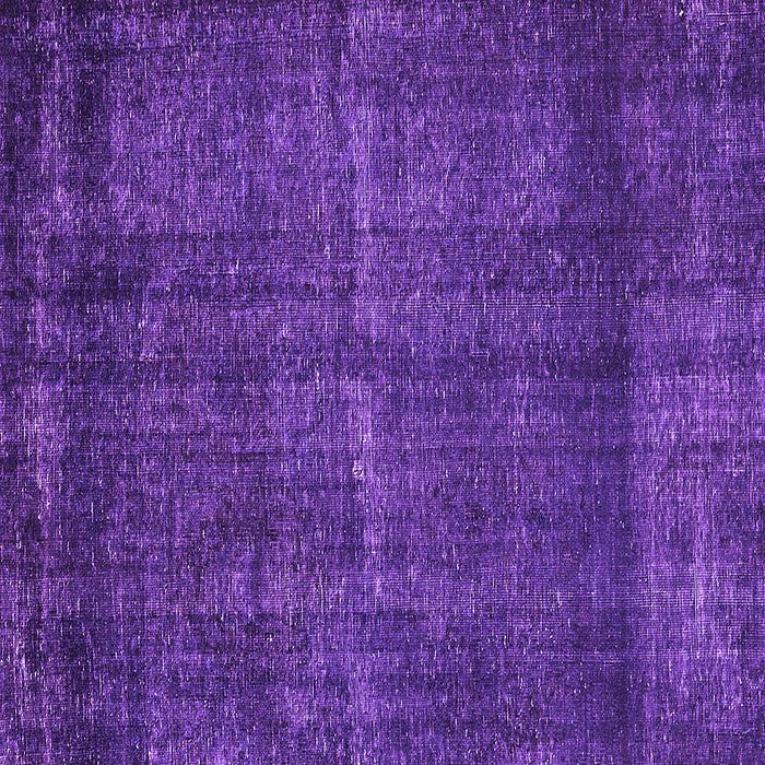 Square Machine Washable Oriental Purple Industrial Area Rugs, wshurb3070pur