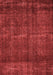 Oriental Red Industrial Area Rugs