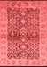 Oriental Red Industrial Area Rugs