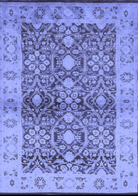 Oriental Blue Industrial Rug, urb3071blu