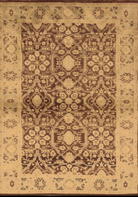 Oriental Brown Industrial Rug, urb3071brn