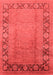 Oriental Red Industrial Area Rugs