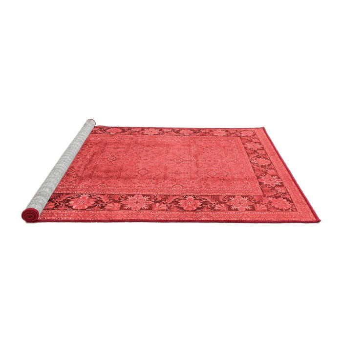 Industrial Red Washable Rugs