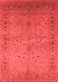 Oriental Red Industrial Rug, urb3073red