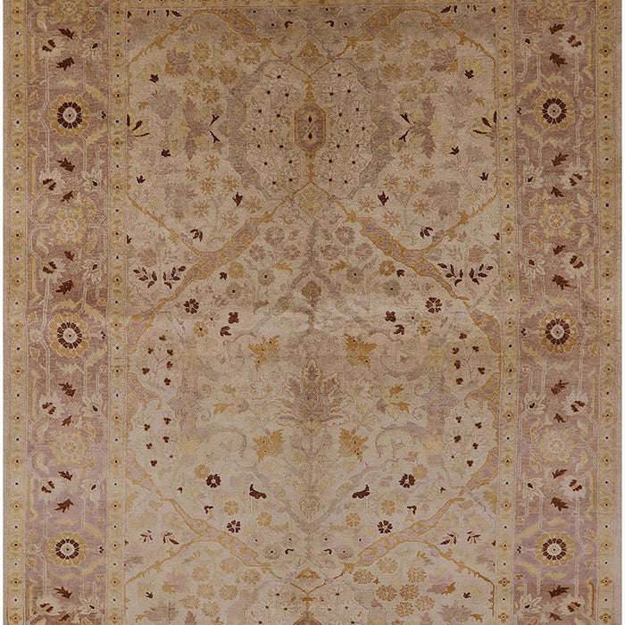Machine Washable Industrial Modern Light Brown Rug, wshurb3073