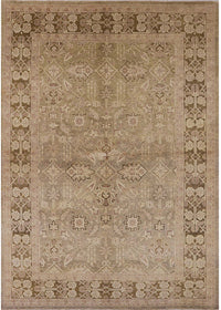 Machine Washable Industrial Modern Light Brown Rug, wshurb3074