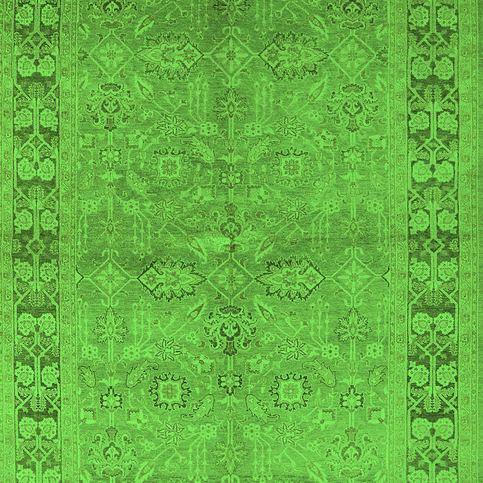 Oriental Green Industrial Rug, urb3074grn