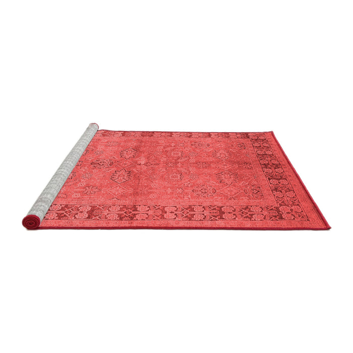 Industrial Red Washable Rugs
