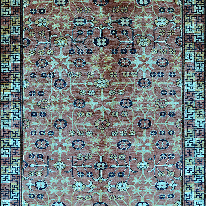 Oriental Light Blue Industrial Rug, urb3075lblu