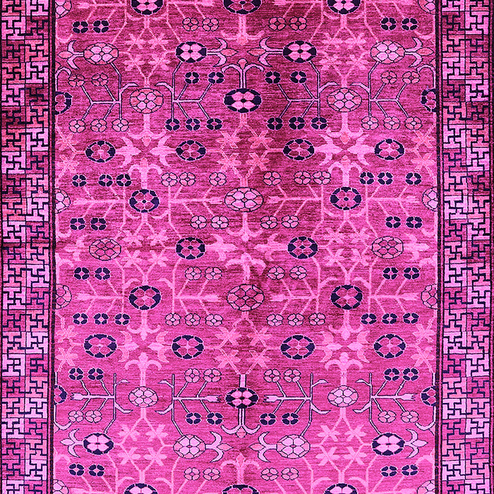 Oriental Pink Industrial Rug, urb3075pnk