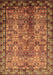 Oriental Brown Industrial Rug, urb3075brn