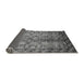 Sideview of Oriental Gray Industrial Rug, urb3075gry