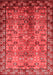 Oriental Red Industrial Area Rugs