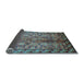 Sideview of Oriental Light Blue Industrial Rug, urb3075lblu