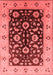 Oriental Red Industrial Area Rugs