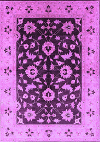 Oriental Purple Industrial Rug, urb3076pur