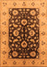 Machine Washable Oriental Orange Industrial Area Rugs, wshurb3076org