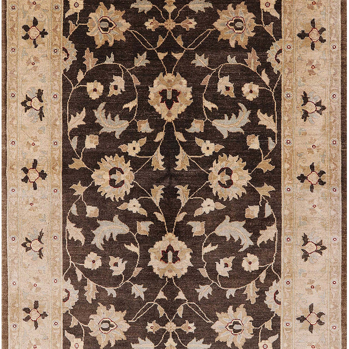 Machine Washable Industrial Modern Sangria Brown Rug, wshurb3076