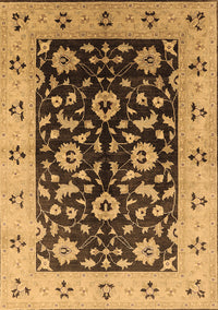 Oriental Brown Industrial Rug, urb3076brn