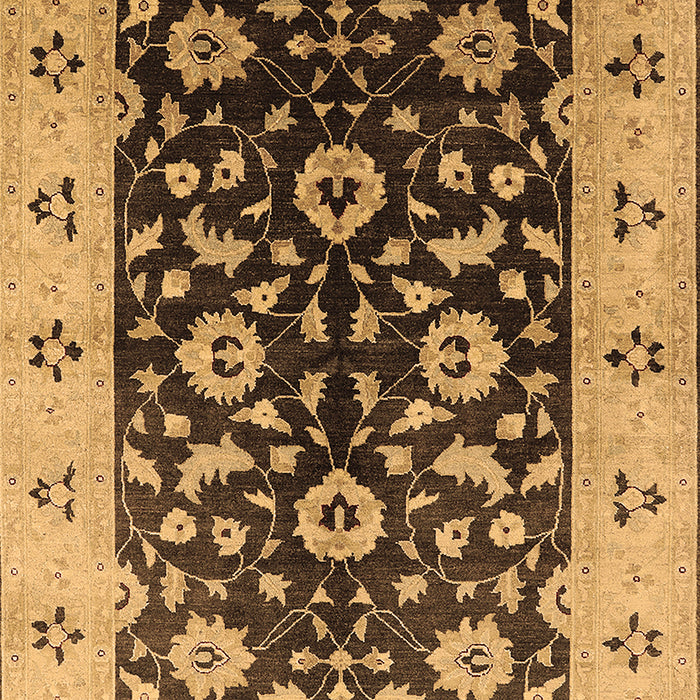 Oriental Brown Industrial Rug, urb3076brn