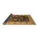 Sideview of Oriental Brown Industrial Rug, urb3076brn