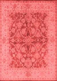 Oriental Red Industrial Rug, urb3077red