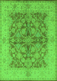 Oriental Green Industrial Rug, urb3077grn