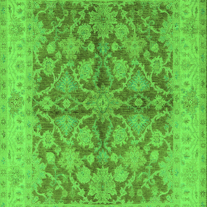 Oriental Green Industrial Rug, urb3077grn