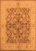 Oriental Orange Industrial Rug, urb3077org