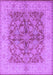 Oriental Purple Industrial Rug, urb3077pur