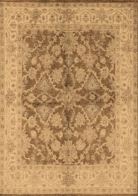 Oriental Brown Industrial Rug, urb3077brn