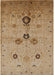 Mid-Century Modern Light Brown Oriental Rug, urb3078