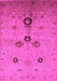 Oriental Pink Industrial Rug, urb3078pnk