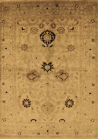 Oriental Brown Industrial Rug, urb3078brn