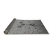 Sideview of Oriental Gray Industrial Rug, urb3078gry