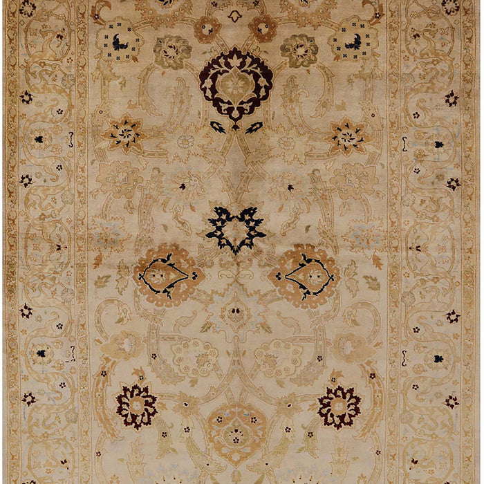 Machine Washable Industrial Modern Light Brown Rug, wshurb3078
