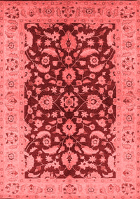 Oriental Red Industrial Rug, urb3079red