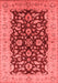 Oriental Red Industrial Area Rugs