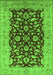 Oriental Green Industrial Rug, urb3079grn