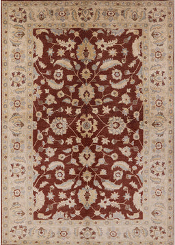 Machine Washable Industrial Modern Brown Red Rug, wshurb3079
